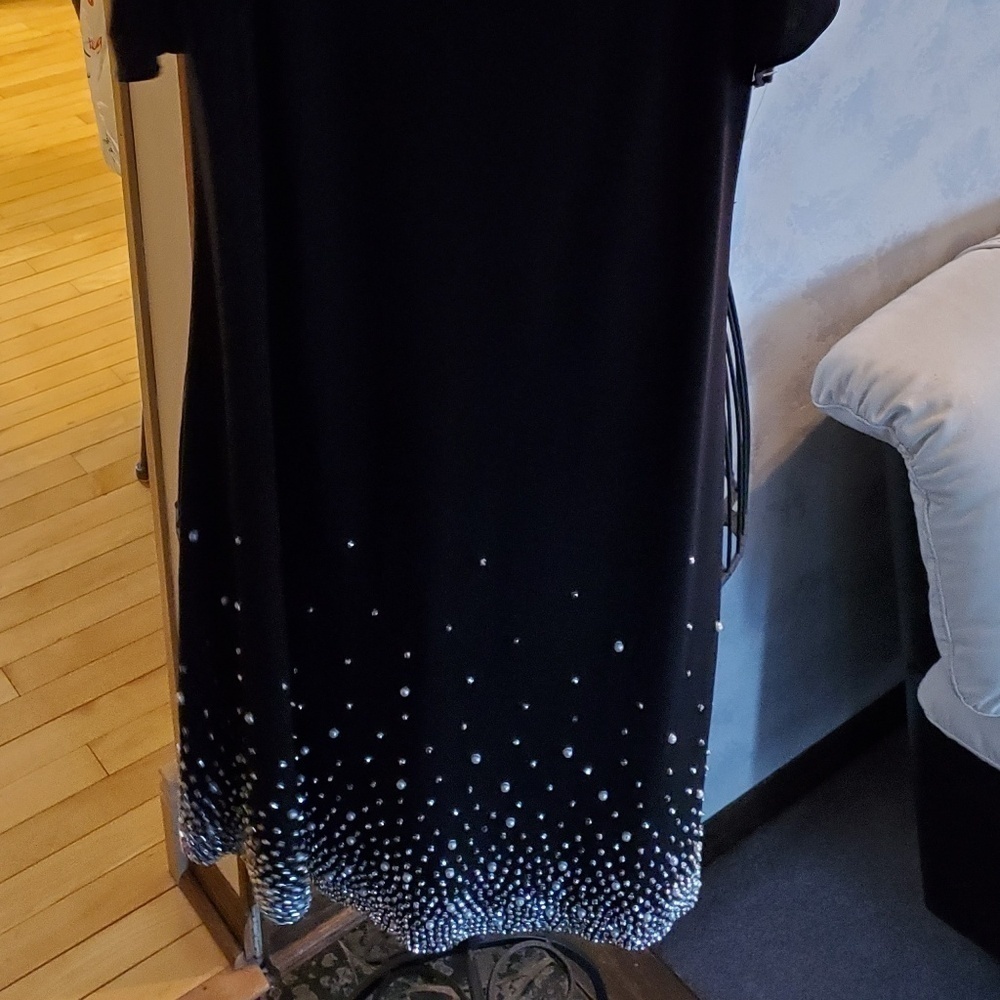 NWT Stylish Embellished Dress - Picture 8 of 8